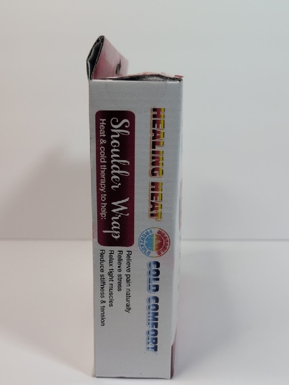 Healing Heat Cold Comfort Shoulder Wrap Freeze/Microwave NIB - Picture 6 of 12